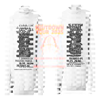 Shutdown Tour 2025 Us Government Shutdown Sweatshirt | Mazezy