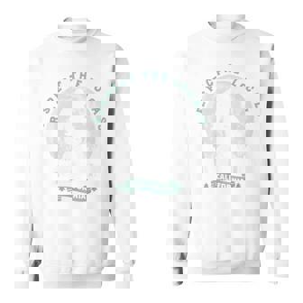 Signal Hill California Bigfoot Night Walk Retro Sweatshirt Unisex | Mazezy