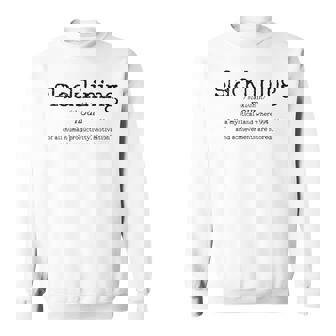 Slacklining Definition Slack Line Lining Sweatshirt Unisex | Mazezy