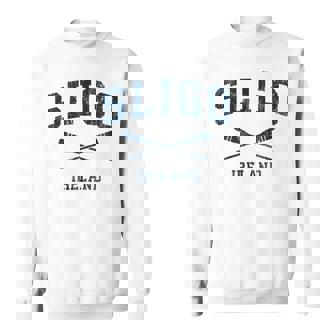 Sligo Ireland Vintage Nautical Paddles Sports Oars Sweatshirt Unisex | Mazezy