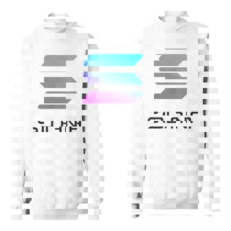 Solコインcryptocurrency 30ソラナ・テクノロジーolana スウェットシャツ - Kawaiitshirt