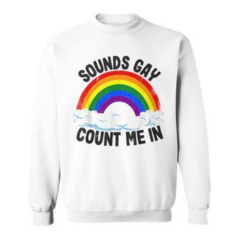 Sonidos Gay Contarme En Bandera Arco Igualdad Lgbt Orgullo Gay Camisa de entrenamiento - Regaloses