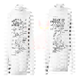 Sphynx Cat Pet Sweatshirt | Mazezy