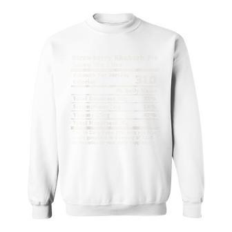 Strawberry Rhubarb Pie Nutrition Strawberry Rhubarb Pie Sweatshirt - Thegiftio UK