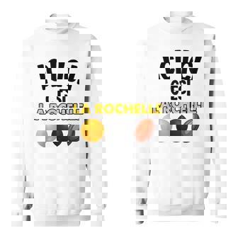 Supporter Rugby Rochelais Ici Ici C'est La Rochelle Sweater e - Cadeauxyz