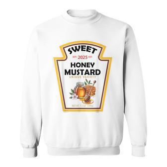 Sweet Honey Mustard Diy Halloween Condiment Costume Sweatshirt - Thegiftio UK