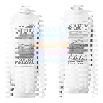 Sydney Australia Travel Vacation Opera House Australian Sweatshirt Unisex | Mazezy