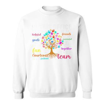 We Are A Team School Office Staff Front Office Staff Sweatshirt - Thegiftio UK