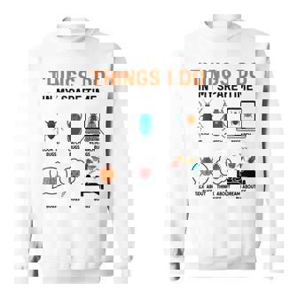 Things I Do In My Spare Time Bug Collector Entomologist Sweatshirt | Mazezy