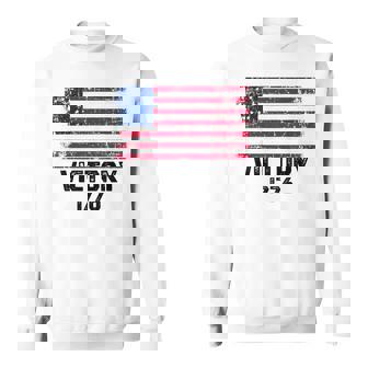 Victory 1776 愛国的 ベッツィー・ロス アメリカ国旗 星13個 スウェットシャツ - Kawaiitshirt