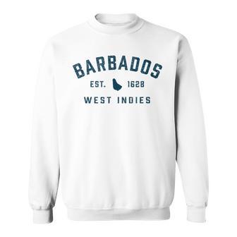 Vintage Barbados Preppy Throwback Retro Vacation Souvenir Sweatshirt - Thegiftio UK
