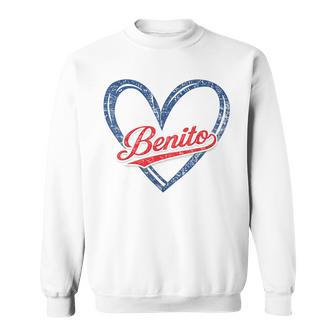 Vintage Benito High School Spirit Go Benito Love Sweatshirt | Seseable CA