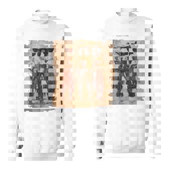 Vintage Black African American Cowgirl Western Country Rodeo Sweatshirt - Thegiftio