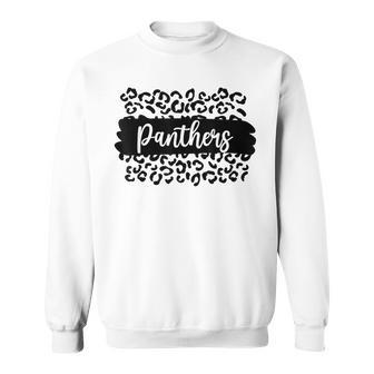 Vintage Panthers School Spirit Name Team Back To School Sweatshirt | Mazezy