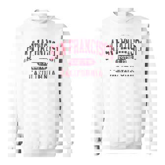 Vintage San Francisco California Souvenir Retro Throwback Sweatshirt | Mazezy