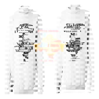 Vintage Texas Oilfield Rancher Cowboy Oilman Western Pride Sweatshirt - Seseable