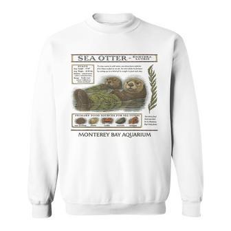 Vintageea Otter Monterey California Amateur D'aquarium Des Années 90 Sweater e - Cadeauxyz