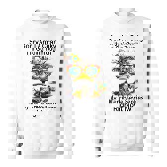 Women's Sorry I'm Cranky I'm Going Through My Terrible 70'S Now Sweatshirt | Seseable FR