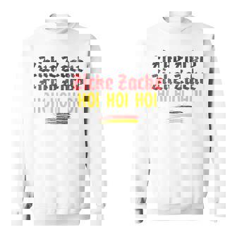 Zicke Zacke Hoi Hoi Drinking Chant Oktoberfest Sweatshirt Unisex | Mazezy