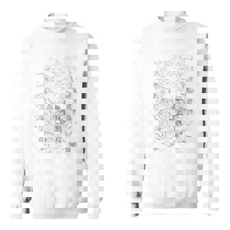 【公式】『オクトパストラベラー0』キービジュアル ラインアート スウェットシャツ - Kawaiitshirt