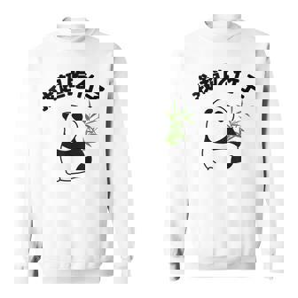 かわいいパンダ 中国風日本語 面白 スウェットシャツ - Kawaiitshirt