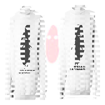 さつまいも 顔 イラスト かわいい おもしろ 簡単 シンプル ゆるい 野菜 スウェットシャツ - Kawaiitshirt