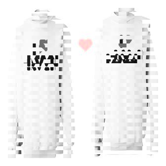 アイラブハワイ スウェットシャツ - Kawaiitshirt