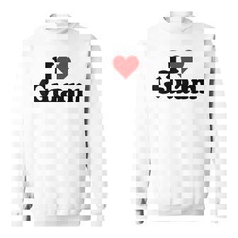 アイラブハートグアムグアマニアンプライド スウェットシャツ - Kawaiitshirt