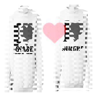 シンガポールへの愛をシンプルに伝える一枚 スウェットシャツ - Kawaiitshirt