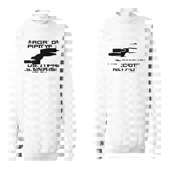 スタートレック 次世代uSSエンタープライズプロファイル スウェットシャツ - Kawaiitshirt