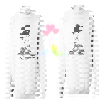 セキセイインコ、面白い鳥、楽しい、セキセイインコ スウェットシャツ - Kawaiitshirt