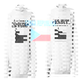 チェコ国旗 チェコ国旗 チェコ国旗 チェコlajka Ceske メンズ レディース スウェットシャツ - Kawaiitshirt