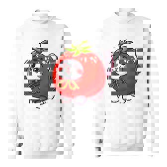 トマトの猫 コスチューム スウェットシャツ - Kawaiitshirt