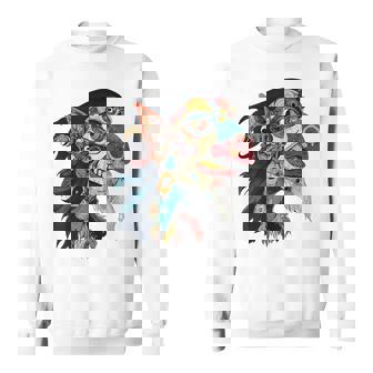 ババヤガ 神話 グラフィック ファンタジー イラスト ババヤガ スウェットシャツ - Kawaiitshirt