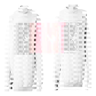 バレエ カットアウト アラベスク バックプリント ダンス スウェットシャツ - Kawaiitshirt