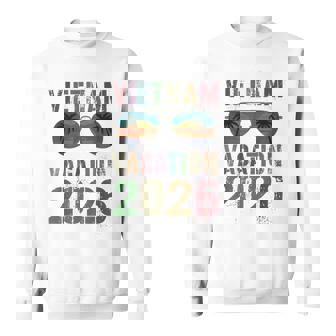レトロ ベトナム バケーション 2026 旅行 ビーチ 旅行 マッチング スウェットシャツ - Kawaiitshirt
