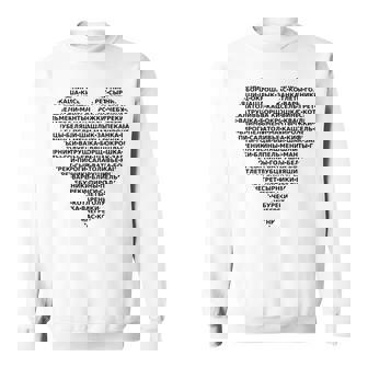 ロシア料理 ペリメニ、オクローシカ、ピロシキ 食べ物 長袖tシャツ スウェットシャツ - Kawaiitshirt