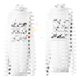 ヴィンテージ フライフィッシングルアー カラーtシャツ スウェットシャツ - Kawaiitshirt