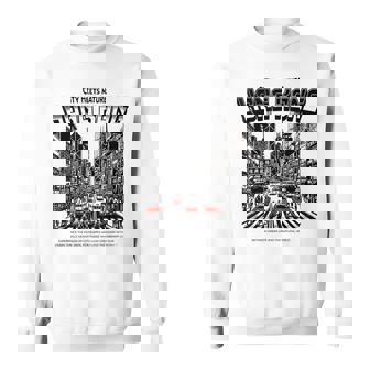 ヴィンテージ 香港 ストリート シーン 赤 タクシー 九龍 Hkg アジア スウェットシャツ - Kawaiitshirt