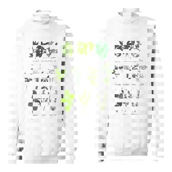 ヴィンテージボタニカルハーブ ハーブコレクション ハーバリスト スウェットシャツ - Kawaiitshirt