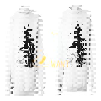 私は何をしたい黒猫カップ面白いグラフィック猫愛好家 スウェットシャツ - Kawaiitshirt