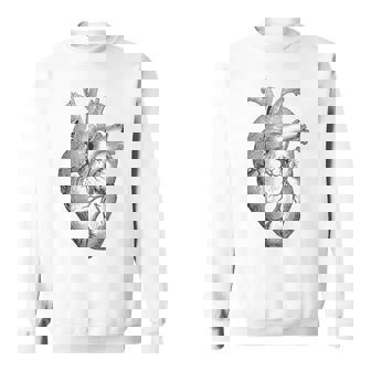 解剖学的に正しい人間の心臓tem Aorta Cardio スウェットシャツ - Kawaiitshirt