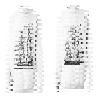 送電鉄塔 -Pylonphilia- スウェットシャツ - Kawaiitshirt