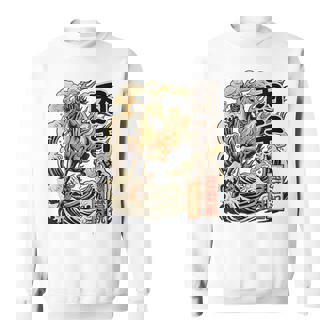 還暦 60歳 丙午 1966年生まれ 火の馬 和柄 波と炎の馬 ヴィンテージ 祝い デザイン スウェットシャツ - Kawaiitshirt