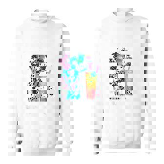 面白いtシャツ ダルメシアン イヌ わんこ メンズ 犬好き グッズ おもしろ 面白い 服 ネタ わんこ スウェットシャツ - Kawaiitshirt