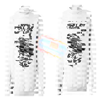 面白いドラッグレースカーnosスプレー Itend It スウェットシャツ - Kawaiitshirt
