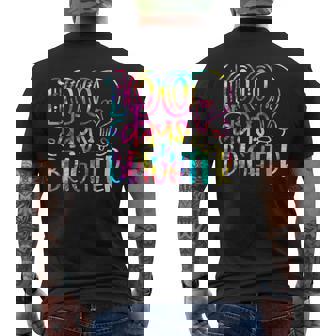 100 Days Brighter Student Happy 100Th Day Of School Men's T-shirt Back Print - Monsterry