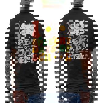 100 Days Of School Speech Therapy Happy 100Th Day Of School Men's T-shirt Back Print - Thegiftio