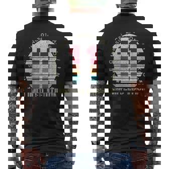 11 Year Old Vintage 2014 Limited Edition 11Th Birthday Men's T-shirt Back Print | Mazezy