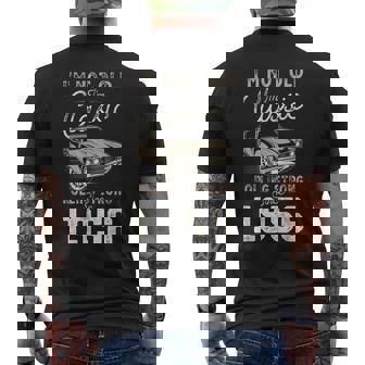 1956年生まれのクラシックカー 70歳の誕生日 メンズTシャツ バックプリント - Kawaiitshirt